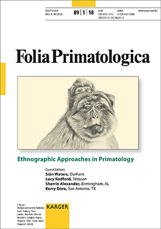 Ethnographic Approaches in Primatology - 
