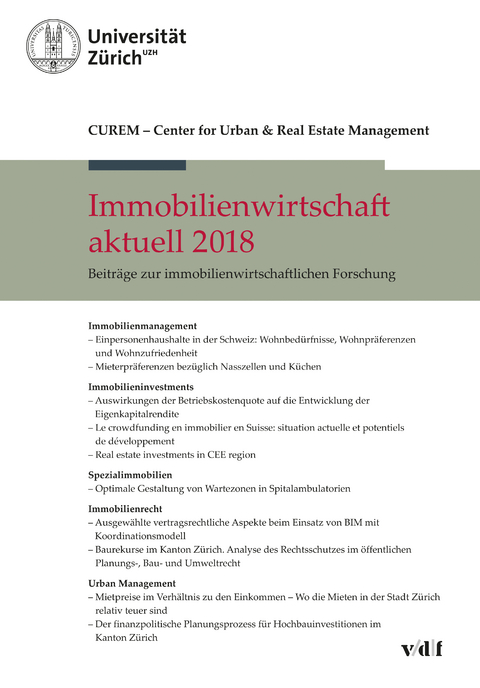 Immobilienwirtschaft aktuell 2018