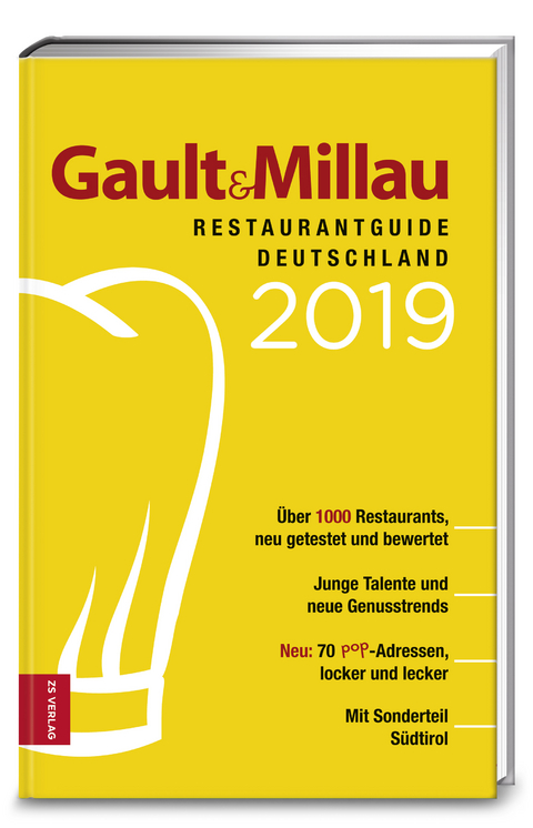 Gault&Millau Restaurantguide Deutschland 2019 - 