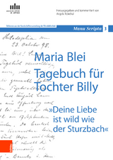 Maria Blei: Tagebuch für Tochter Billy - 