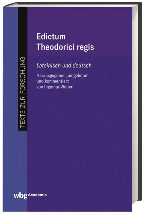 Edictum Theodorici regis - 