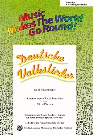 Music Makes the World go Round - Deutsche Volkslieder - Stimme 4 in C hoch und tief - Bässe / E-Bass / Kontrabass