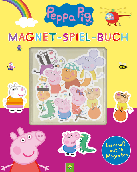 Peppa Pig Magnet-Spiel-Buch - Laura Teller
