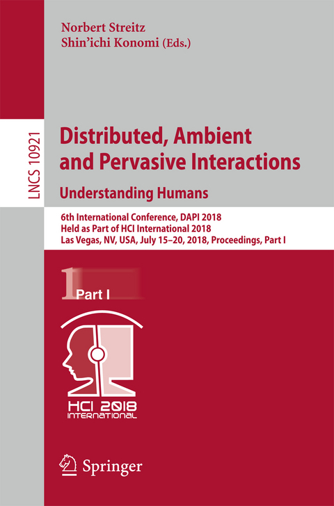 Distributed, Ambient and Pervasive Interactions: Understanding Humans - 