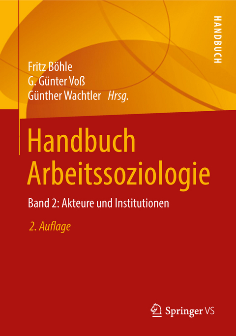 Handbuch Arbeitssoziologie - 