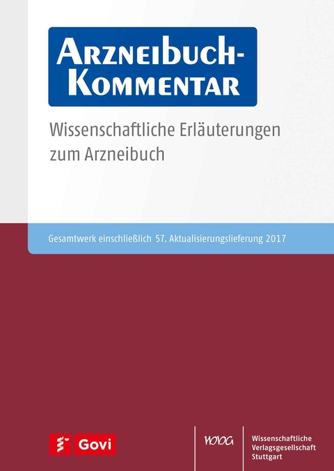 Arzneibuch-Kommentar DVD/Online VOL 57 - 