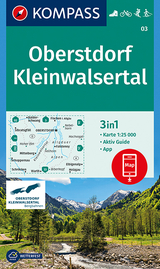 KOMPASS Wanderkarte Oberstdorf, Kleinwalsertal - KOMPASS-Karten GmbH