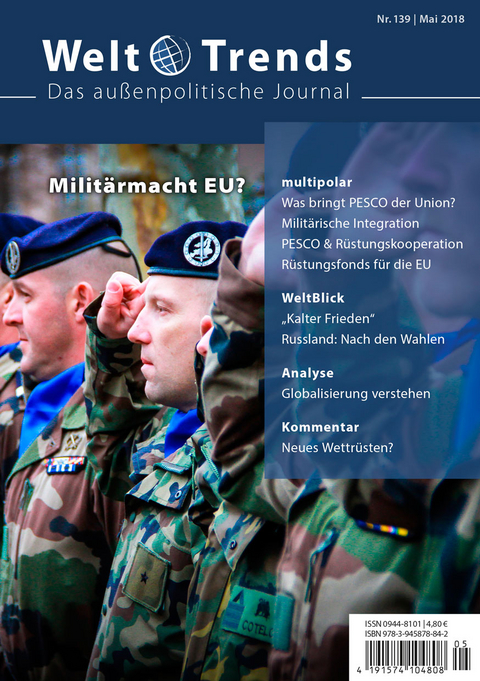 Militärmacht EU? - Roland Benedikter, Delphine Deschaux-Dutard, Wilhelm Ersil, Lutz Kleinwächter, Sabine Lösing, Stefan Peters, Alexander Rahr, Werner Ruf, Wilfried Schreiber, Arne C. Seifert, Hubert Thielicke, Jürgen Wagner