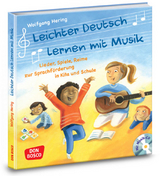 Leichter Deutsch lernen mit Musik, m. Audio-CD und Bildkarten - Wolfgang Hering