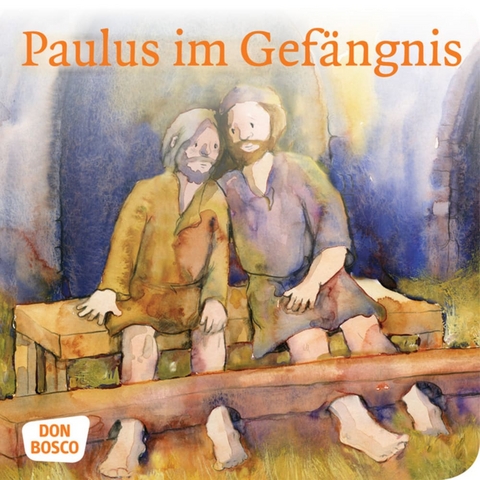 Paulus im Gefängnis. Mini-Bilderbuch. - Klaus-Uwe Nommensen