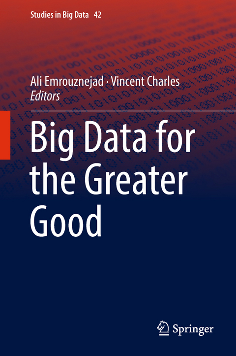 Big Data for the Greater Good - 