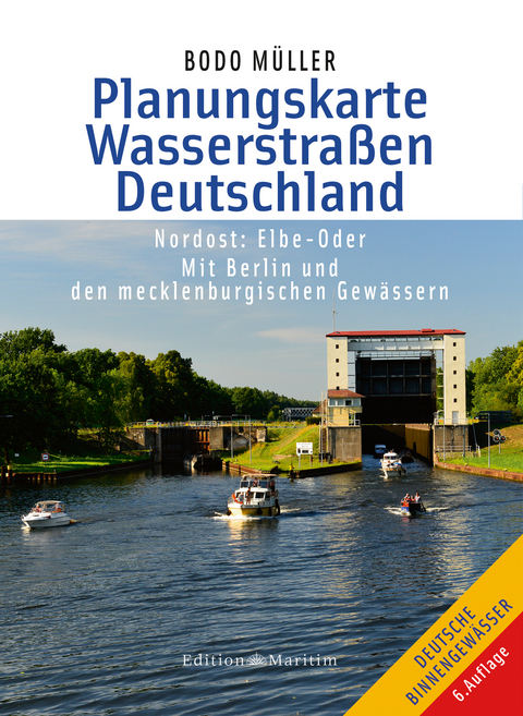 Planungskarte Wasserstraßen Deutschland Nordost - Bodo Müller