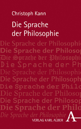 Die Sprache der Philosophie - Christoph Kann