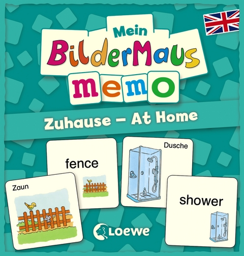 Mein Bildermaus-Memo - Englisch - Zuhause - At Home