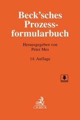 Beck'sches Prozessformularbuch - 