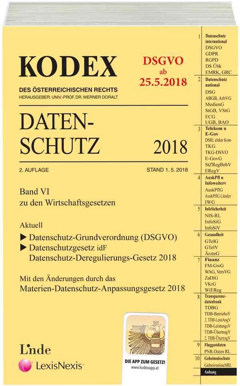 KODEX Datenschutz 2018 - Michael Pachinger
