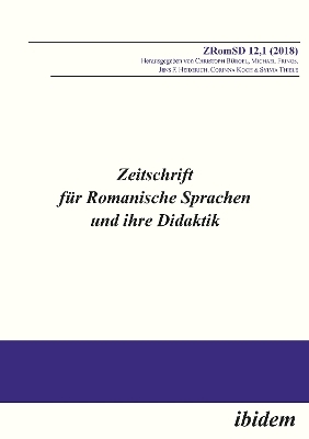 Zeitschrift für Romanische Sprachen und ihre Didaktik - 