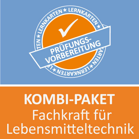 Kombi-Paket Fachkraft für Lebensmitteltechnik Lernkarten - Michaela Rung-Kraus, Tanja Fischer