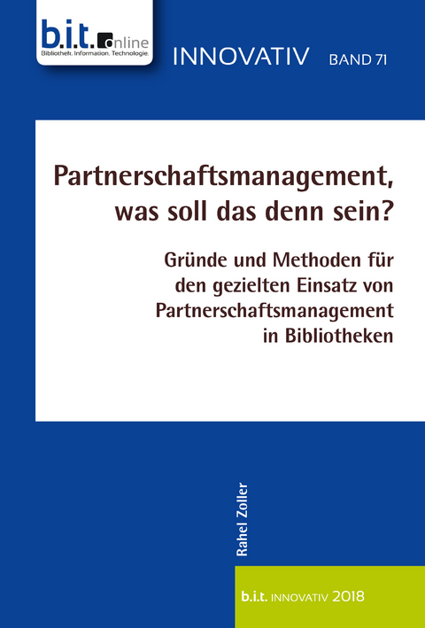 Partnerschaftsmanagement, was soll das denn sein? - Rahel Zoller