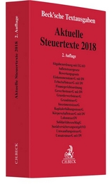 Aktuelle Steuertexte 2018 - 