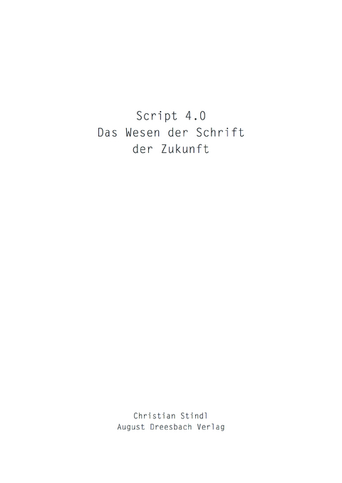 Script 4.0 - Christian Stindl