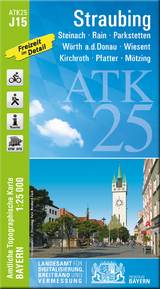 ATK25-J15 Straubing (Amtliche Topographische Karte 1:25000) - 