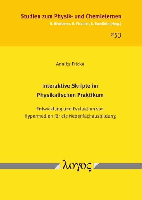 Interaktive Skripte im Physikalischen Praktikum - Annika Fricke