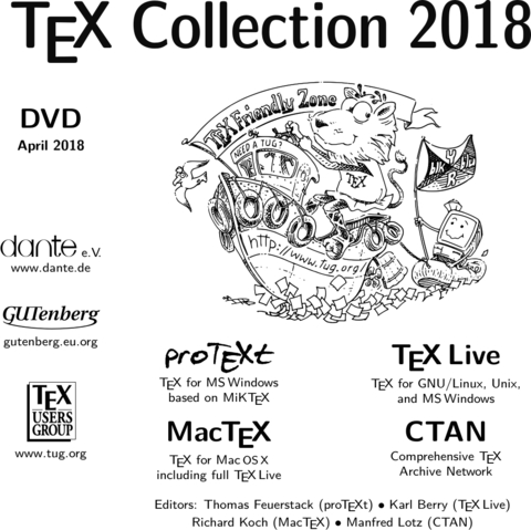 TeX Collection 2018 - 