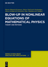 Blow-Up in Nonlinear Equations of Mathematical Physics - Maxim Olegovich Korpusov, Alexey Vital'evich Ovchinnikov, Alexey Georgievich Sveshnikov, Egor Vladislavovich Yushkov