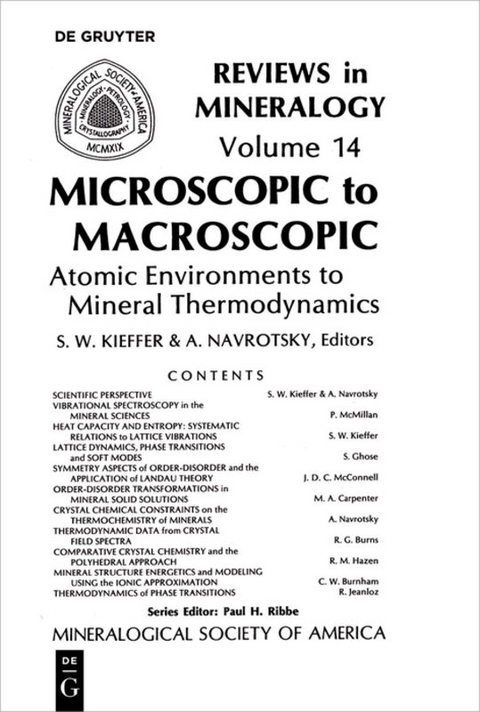 Microscopic to Macroscopic - 