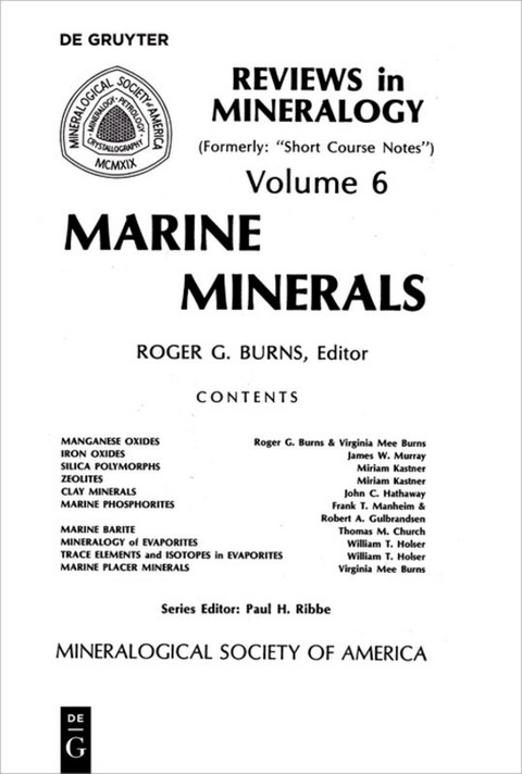 Marine Minerals - 