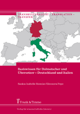 Basiswissen für Dolmetscher und Übersetzer – Deutschland und Italien - Riemke, Saskia Isabelle; Pepe, Eleonora