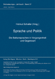Sprache und Politik. Die Balkansprachen in Vergangenheit und Gegenwart - Helmut Schaller; Kyrill Haralampieff; Wolfgang Gesemann