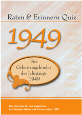 Raten und Erinnern Quiz 1949 - Karl Mangei