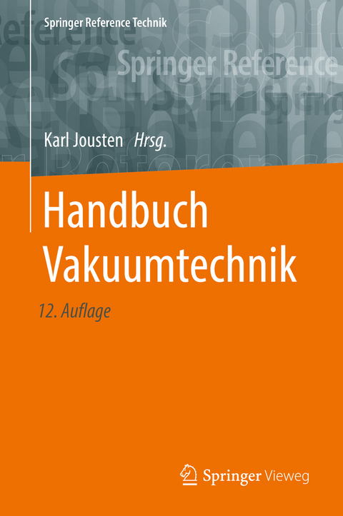 Handbuch Vakuumtechnik - 