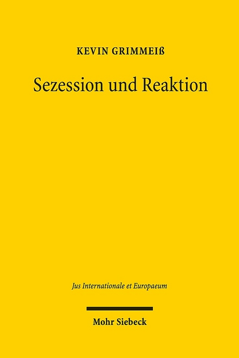 Sezession und Reaktion - Kevin Grimmeiß