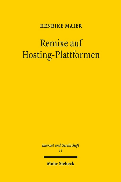 Remixe auf Hosting-Plattformen - Henrike Maier