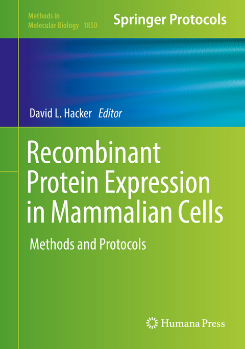 Recombinant Protein Expression in Mammalian Cells - 