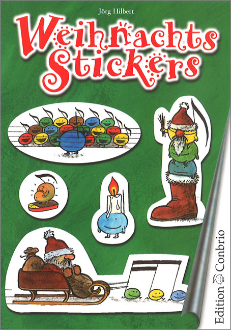 Weihnachts-Stickers - 