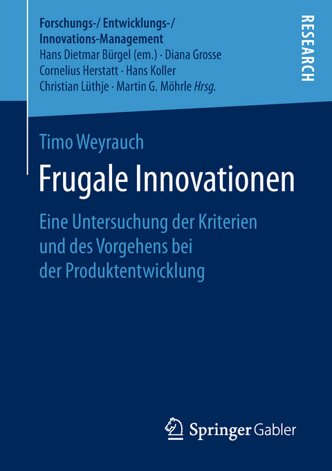 Frugale Innovationen - Timo Weyrauch