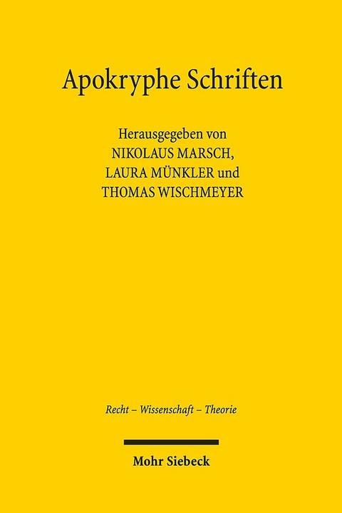 Apokryphe Schriften - 