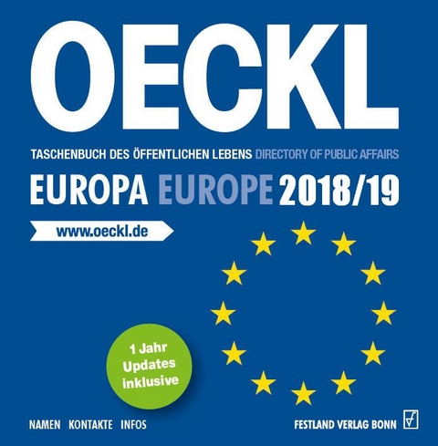 OECKL. Taschenbuch des Öffentlichen Lebens – Europa 2018/2019 – CD-ROM - 
