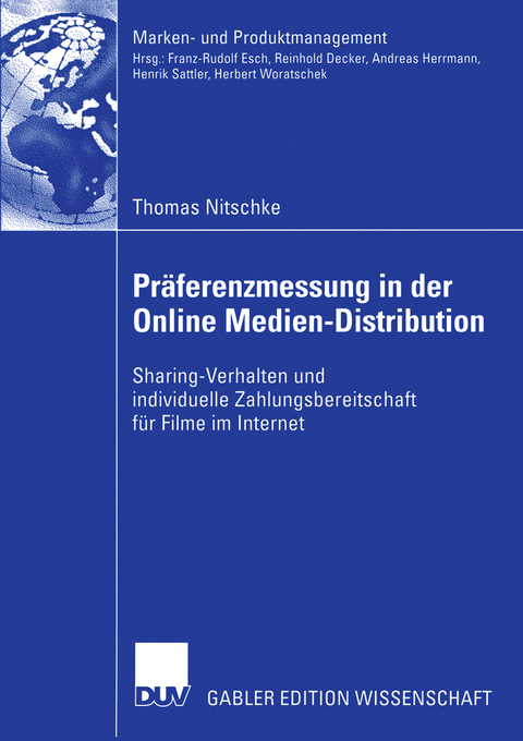 Präferenzmessung in der Online Medien-Distribution - Thomas Nitschke