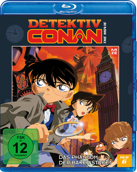 Detektiv Conan - 6. Film: Das Phantom der Baker Street - Blu-Ray - Kenji Kodama