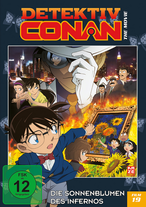 Detektiv Conan - 19. Film: Die Sonnenblumen des Infernos - DVD - Kobun Shizuno