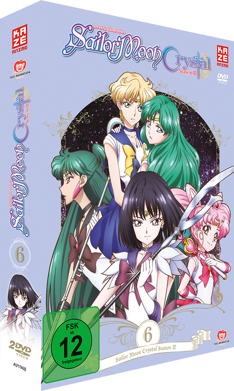 Sailor Moon Crystal - DVD 6 (2 DVDs) - Munehisa Sakai