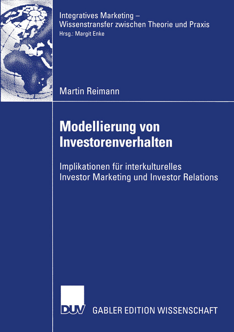 Modellierung von Investorenverhalten - Martin Reimann
