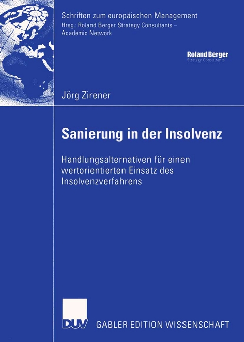Sanierung in der Insolvenz - Jörg Zirener