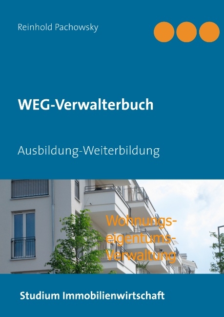 WEG-Verwalterbuch - Reinhold Pachowsky