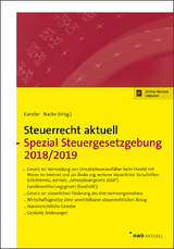 NWB Steuerrecht aktuell. Hintergründe - Praxishinweise - Gestaltungen / Steuerrecht aktuell Spezial Steuergesetzgebung 2018/2019 - Frank Hechtner, Walter Bode, Martin L. Haisch, Hans-Joachim Kanzler, Alois Th. Nacke, Horst-Günther Zaisch